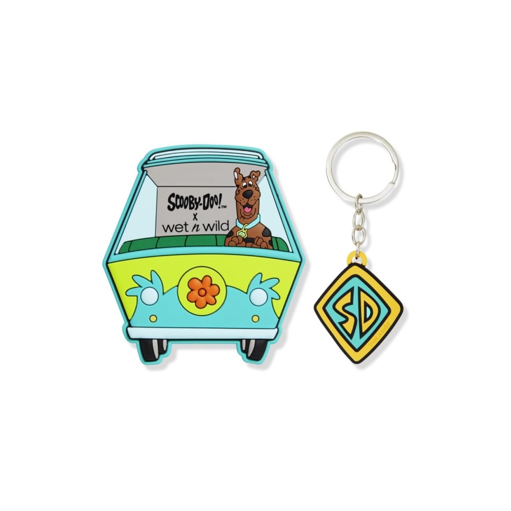 Scooby Doo Collection Dooby Doooo! Hand Mirror and Keychain Set. - Picture 3 of 7